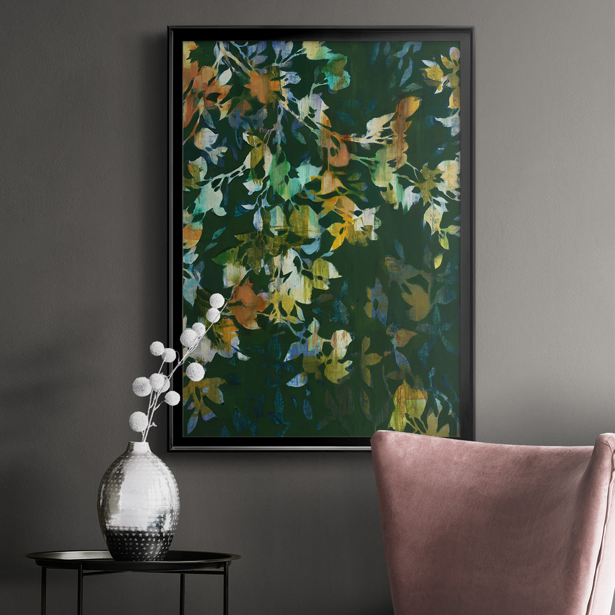 Whirlwind II - Modern Framed Canvas Print