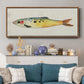 Fanciful Fish I - Floater Framed Canvas Print