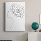 Fashion Floral Sketch II - Canvas Art Print