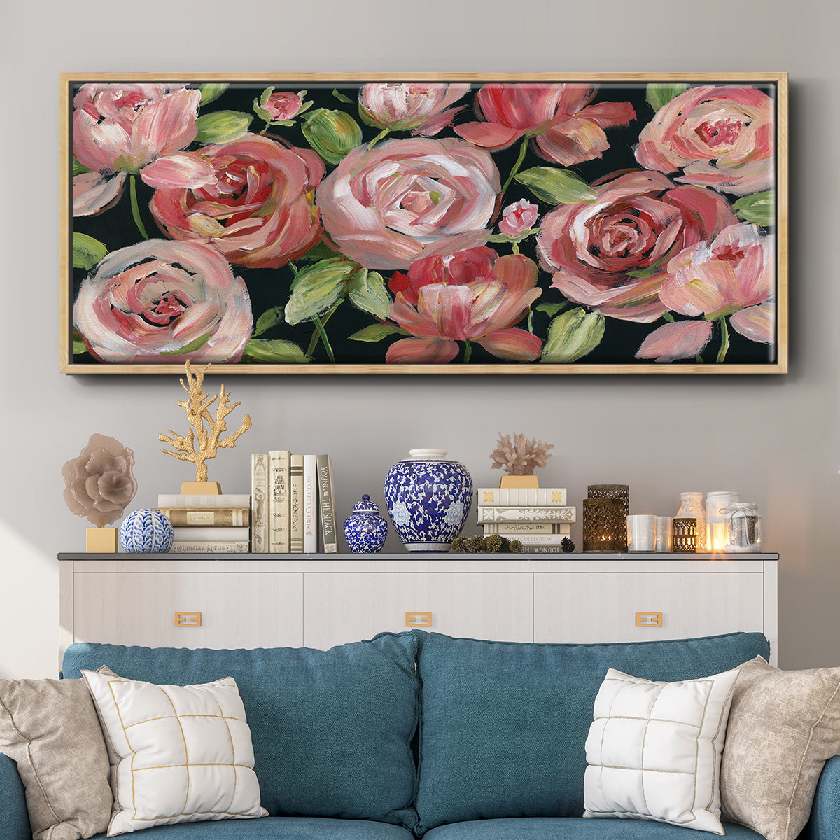 Red Velvet - Floater Framed Canvas Print