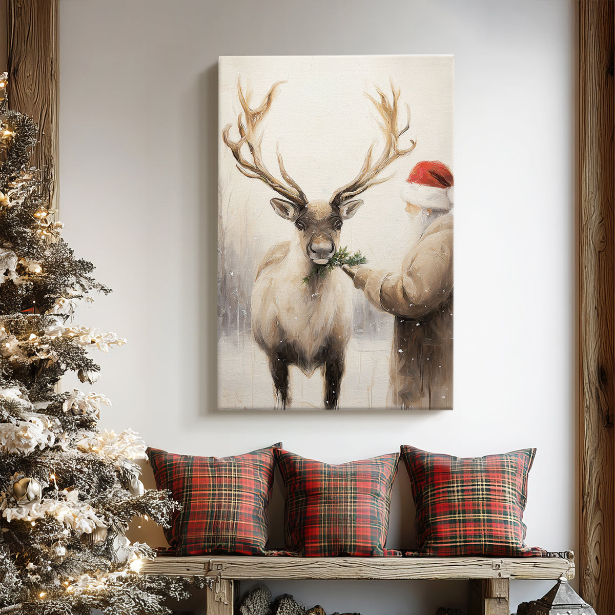 Golden Eve Promise - Canvas Art Print