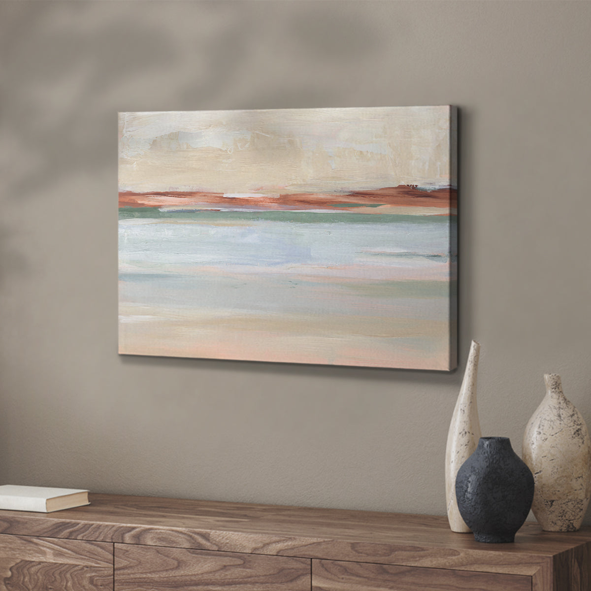 Sienna Horizon II - Canvas Art Print