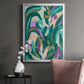 Jungle Wave I - Modern Framed Canvas Print