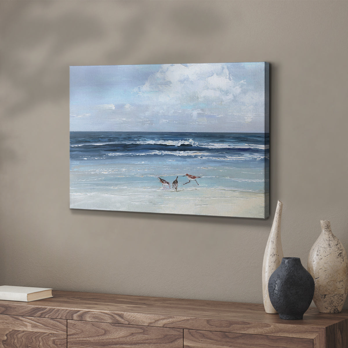 Beach Trio - Canvas Art Print