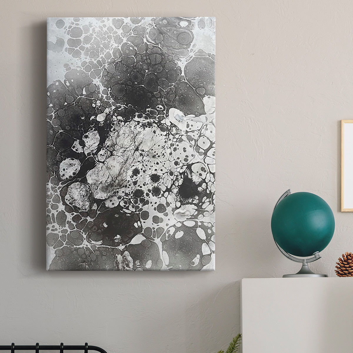 Marbling VI - Canvas Art Print