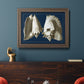 Conch Shells on Navy I Premium Framed Canvas- Ready to Hang