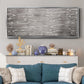 Slate Abstract - Floater Framed Canvas Print