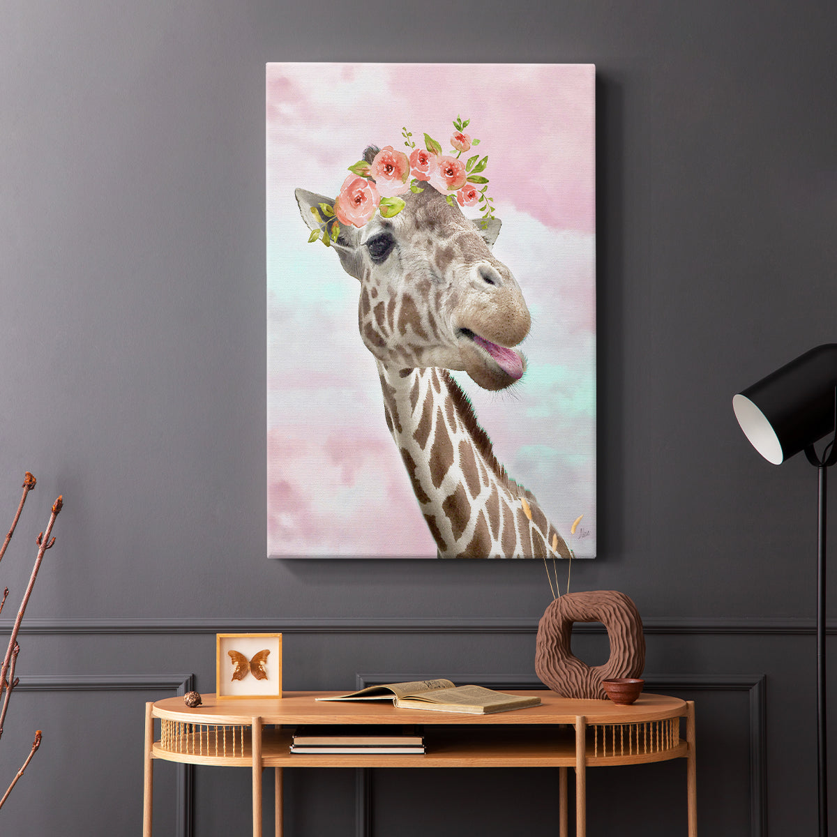Floral Fun I - Canvas Art Print