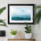 Azure Rising III Premium Framed Print - Ready to Hang