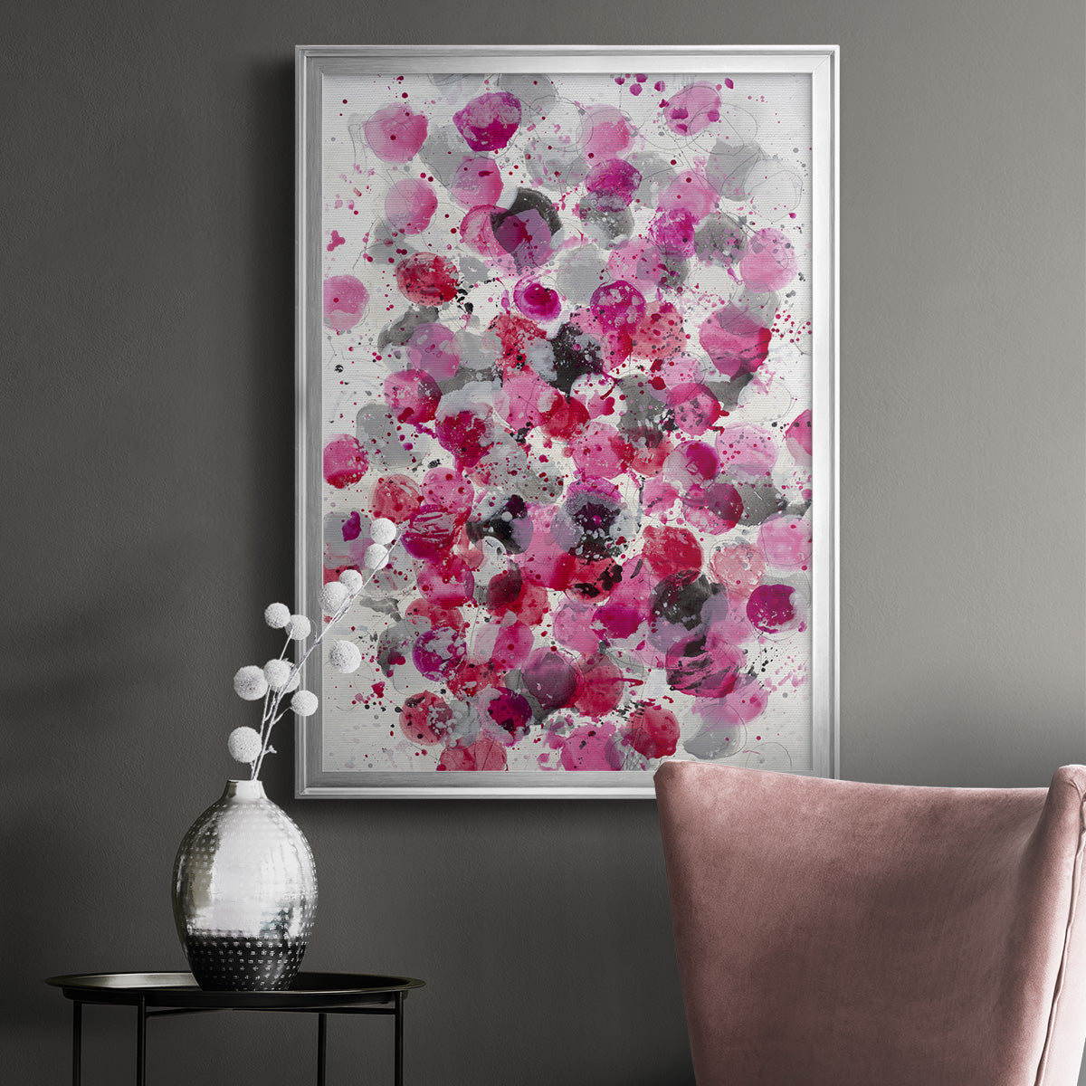 Bouquet - Modern Framed Canvas Print