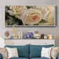 La Roseraie I - Floater Framed Canvas Print