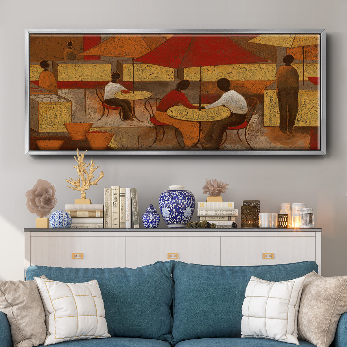 Lasting Memory I - Floater Framed Canvas Print