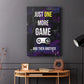 Gamer at Play II - Canvas Art Print