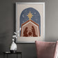 Boho Nativity I - Modern Framed Canvas Print