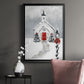 Soft Silent Night - Modern Framed Canvas Print