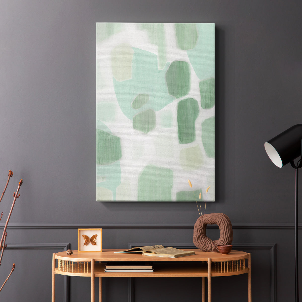 River Shapes II - Canvas Art Print
