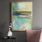 Radiant Horizon II - Modern Framed Canvas Print