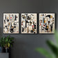 Abstract Series CLXVIII - Restickable Framed Art Set