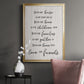 Love and Friends - Modern Framed Canvas Print