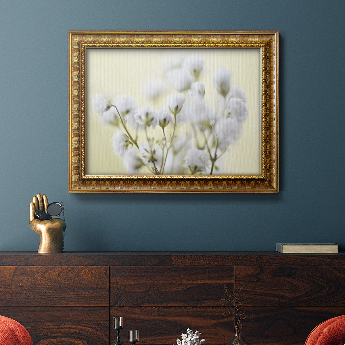 Baby's Breath Study IV Premium Framed Canvas- Ready to Hang