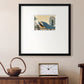 Peacock Plum Premium Framed Print Double Matboard