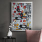 Fruit Collage I - Modern Framed Canvas Print