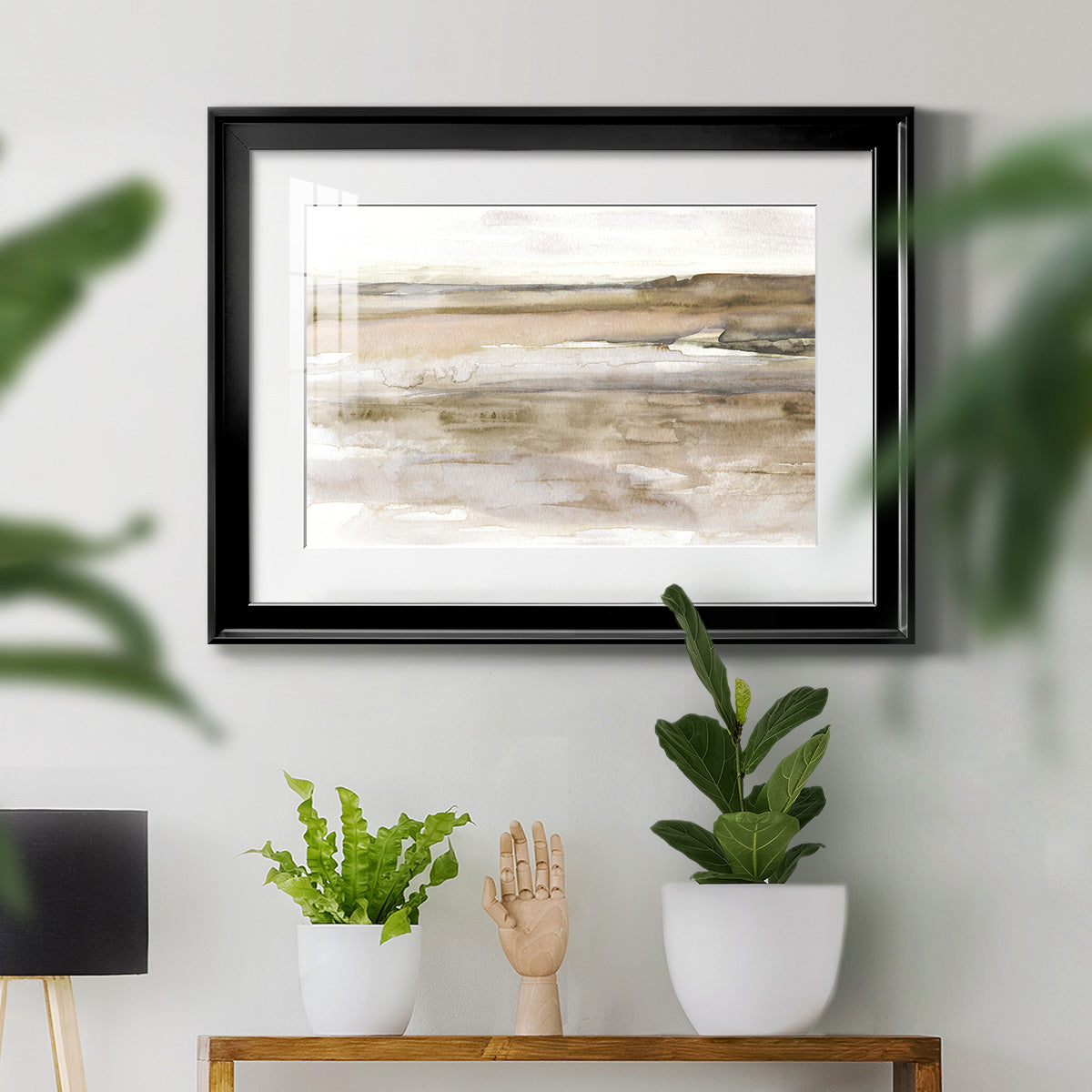 Sunset Bay - Modern Framed Art Print