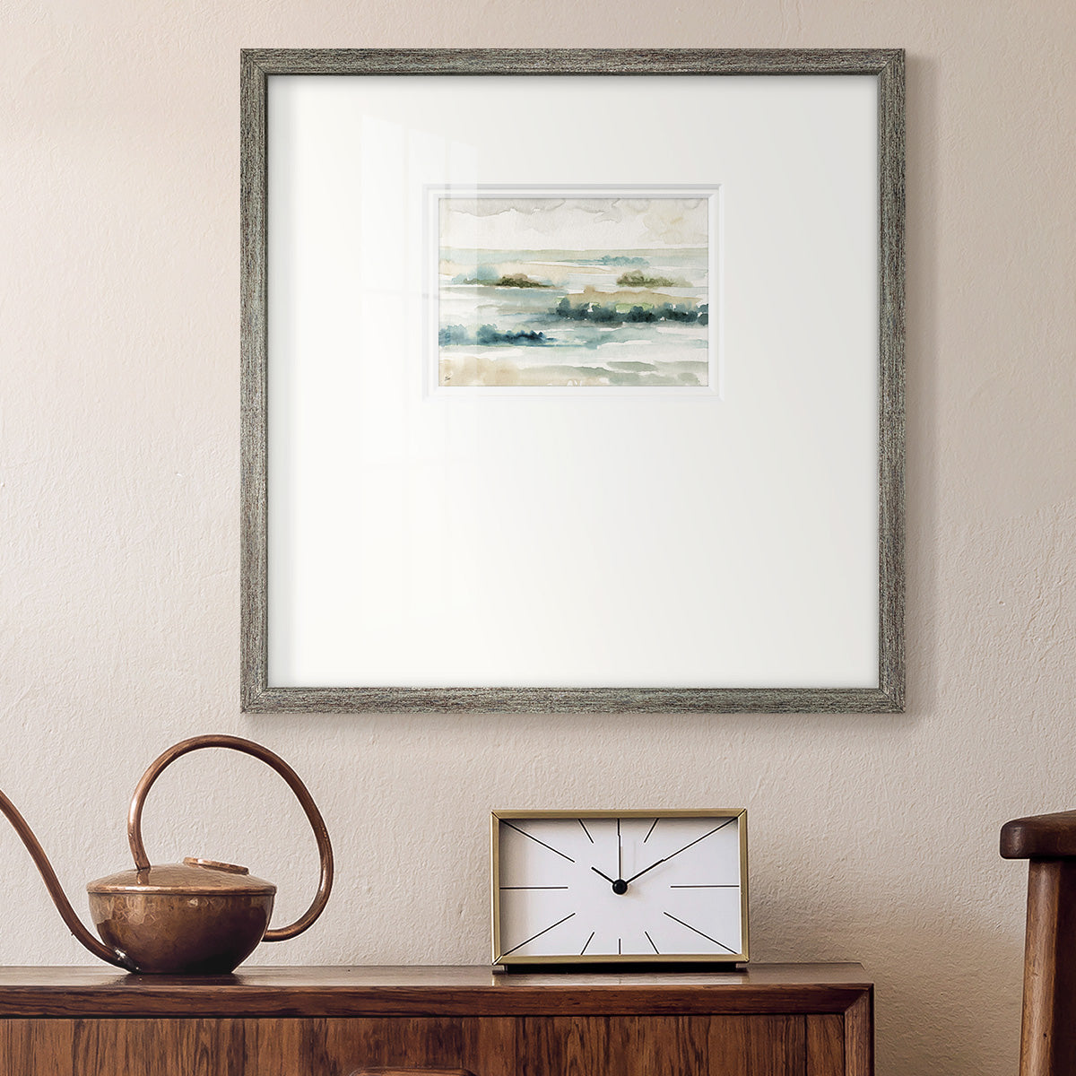 Pastel Panorama Premium Framed Print Double Matboard