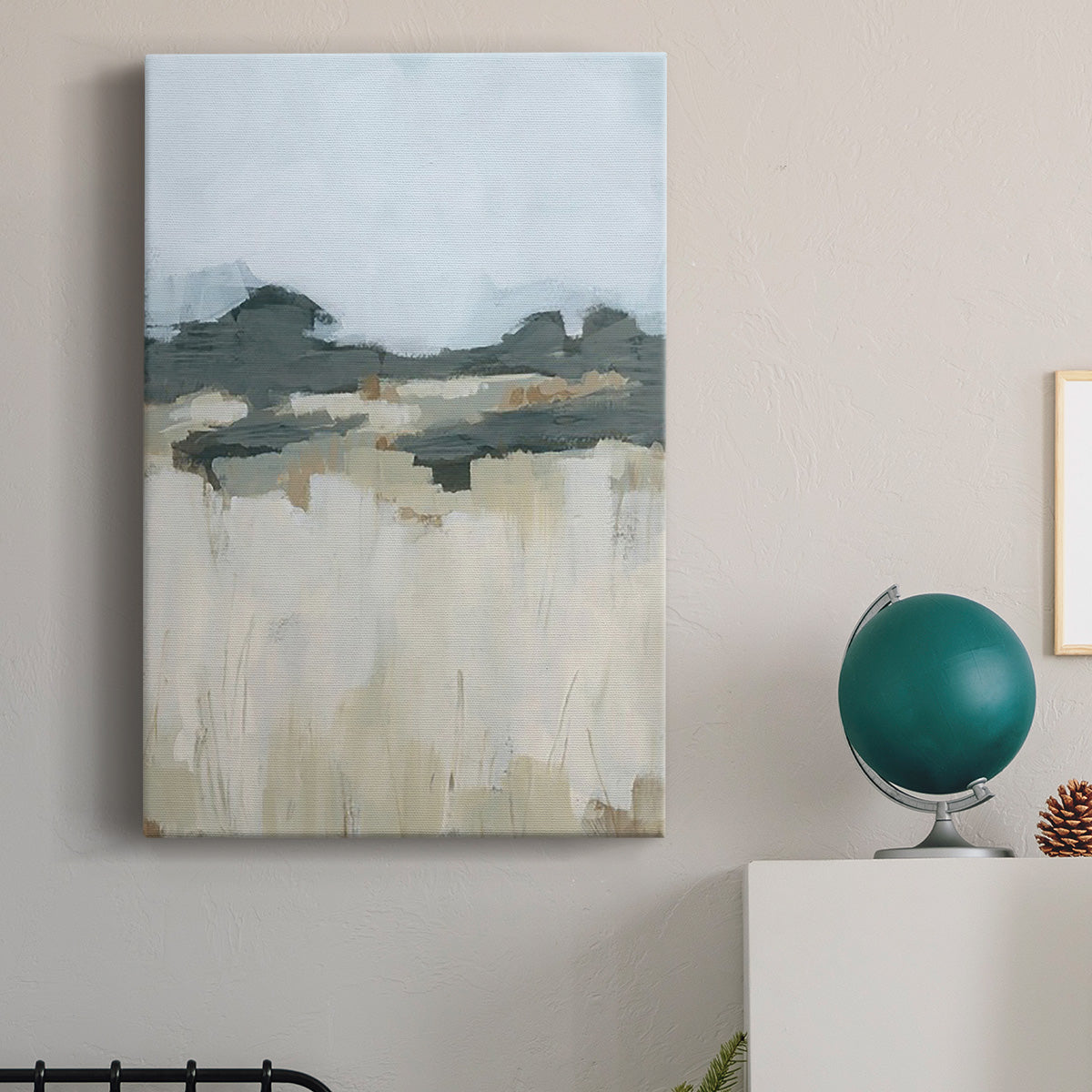 Brushstroke Badlands II - Canvas Art Print