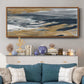 Tumultuous Navy - Floater Framed Canvas Print