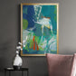 Tropical Graphics IV - Modern Framed Canvas Print