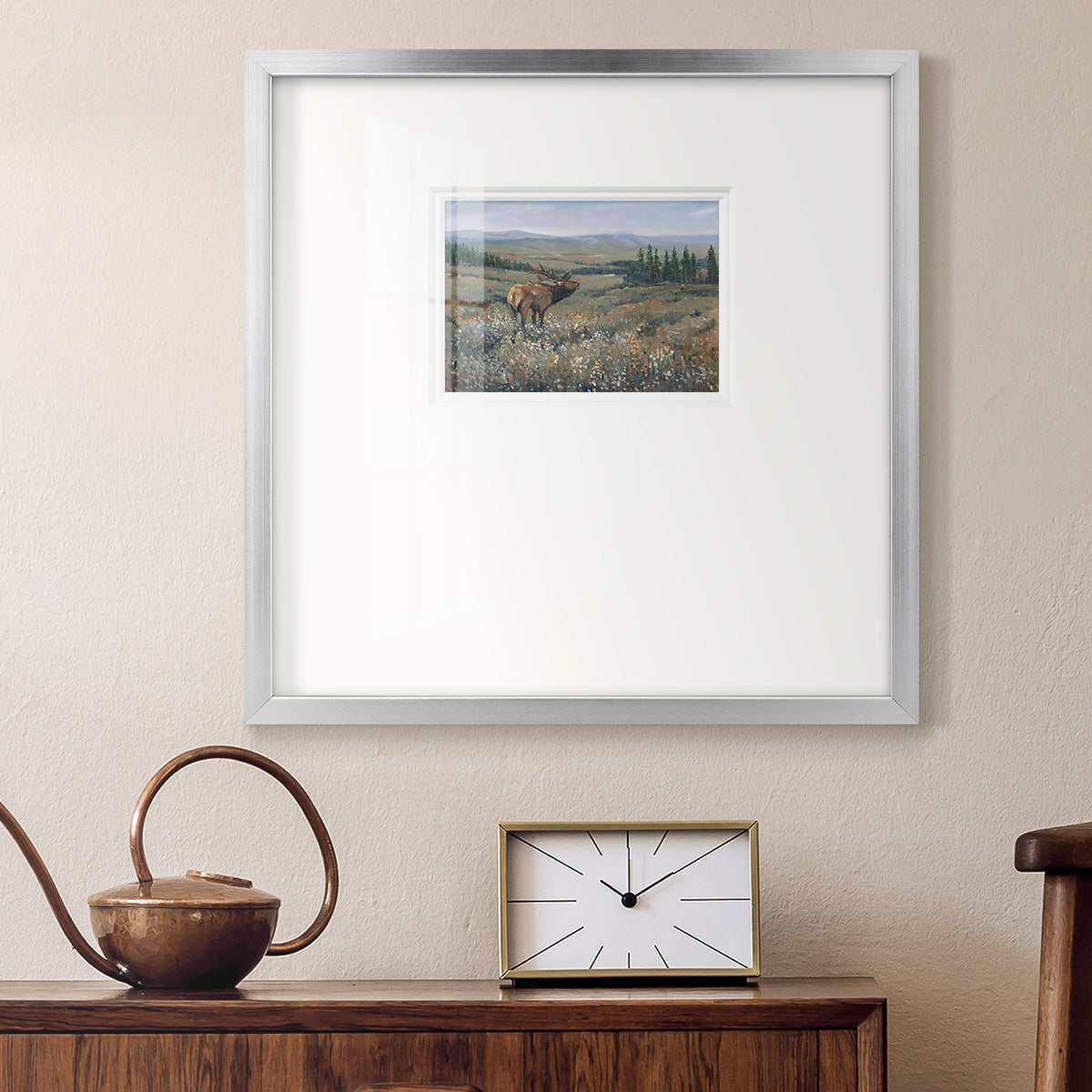 Western Wildlife I Premium Framed Print Double Matboard