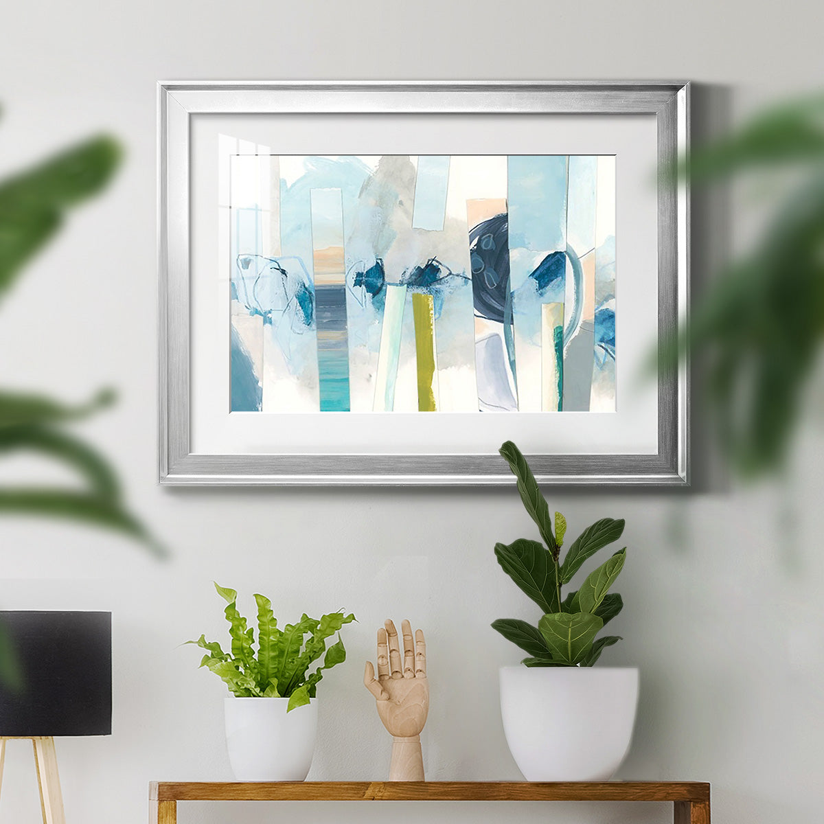 Liquid Strata I - Modern Framed Art Print