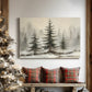Sugar Whisper of Fir - Canvas Art Print