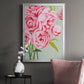 This Year's Peonies II - Modern Framed Canvas Print