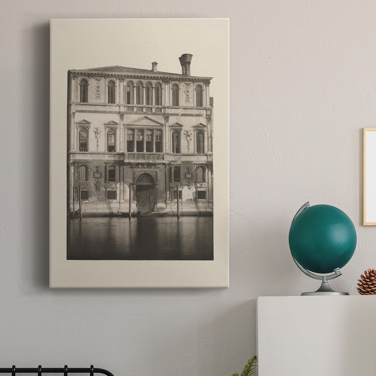 Vintage Views of Venice I Premium Gallery Wrapped Canvas - Ready to Hang