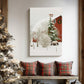 Silver Carol of Snow - Canvas Art Print
