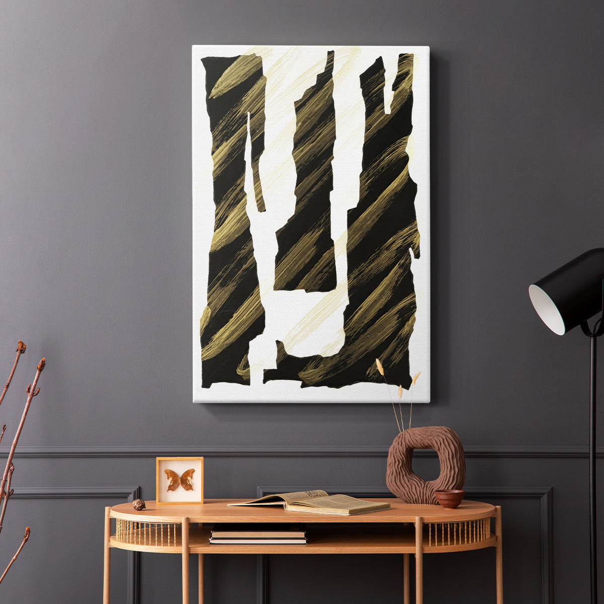 Onyx Obelisks I - Canvas Art Print