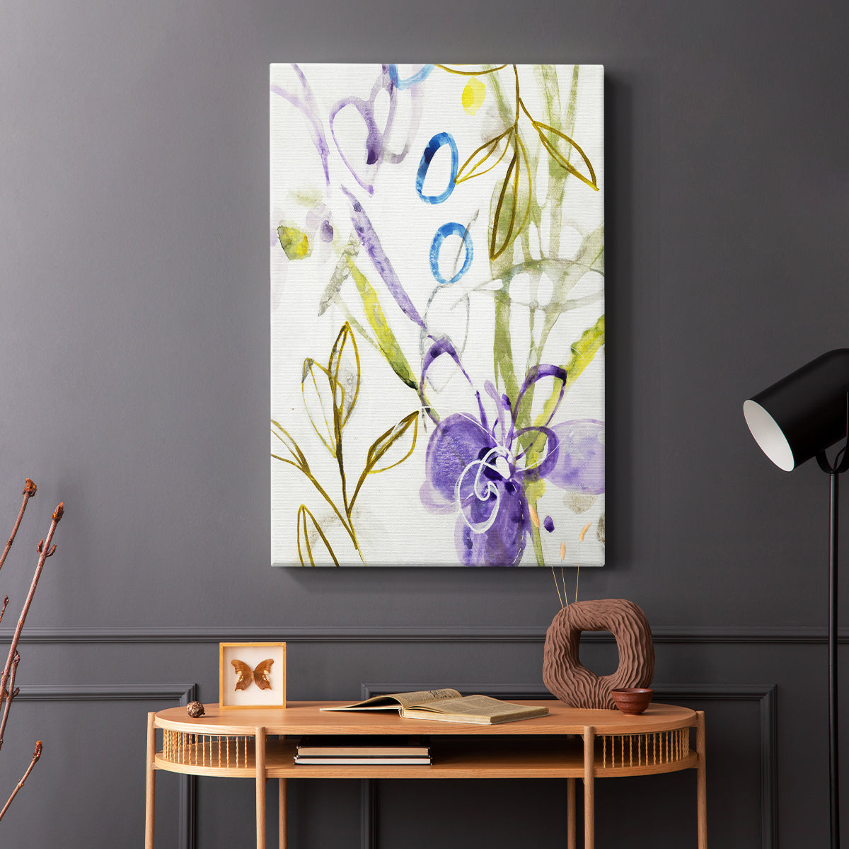 On A Whim II - Canvas Art Print