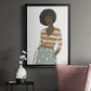 Fashion Vignette II - Modern Framed Canvas Print