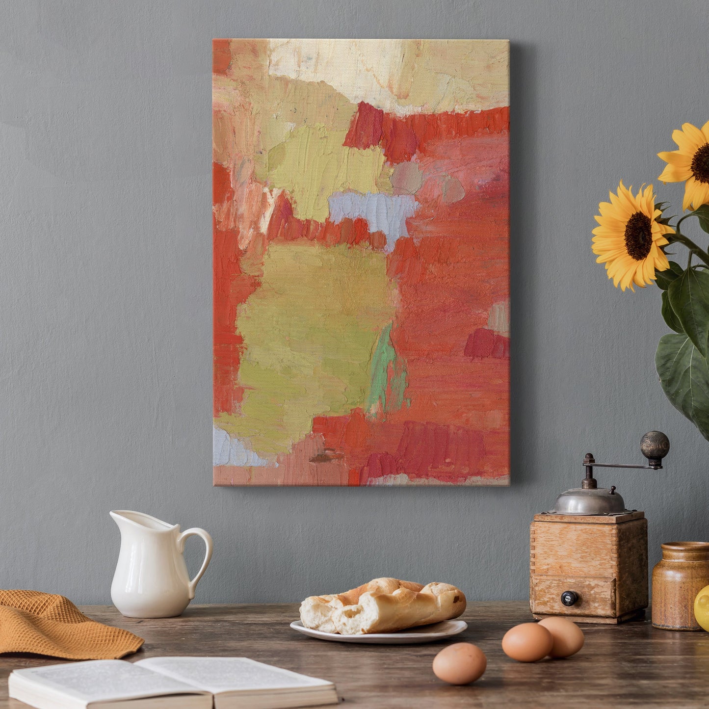 Bright Costa I - Canvas Art Print