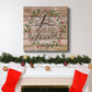 Joy To The World-Premium Gallery Wrapped Canvas - Ready to Hang