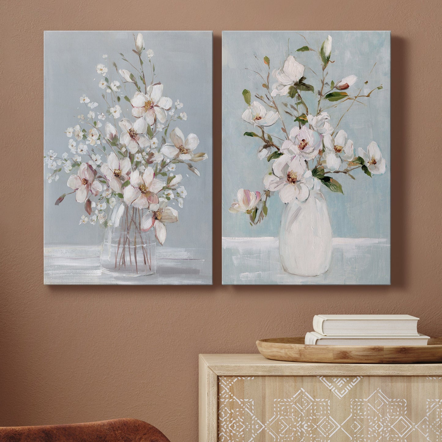 Magnolia Romance - Canvas Art Set