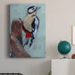 Woodpecker Paintstrokes II Premium Gallery Wrapped Canvas - Ready to Hang