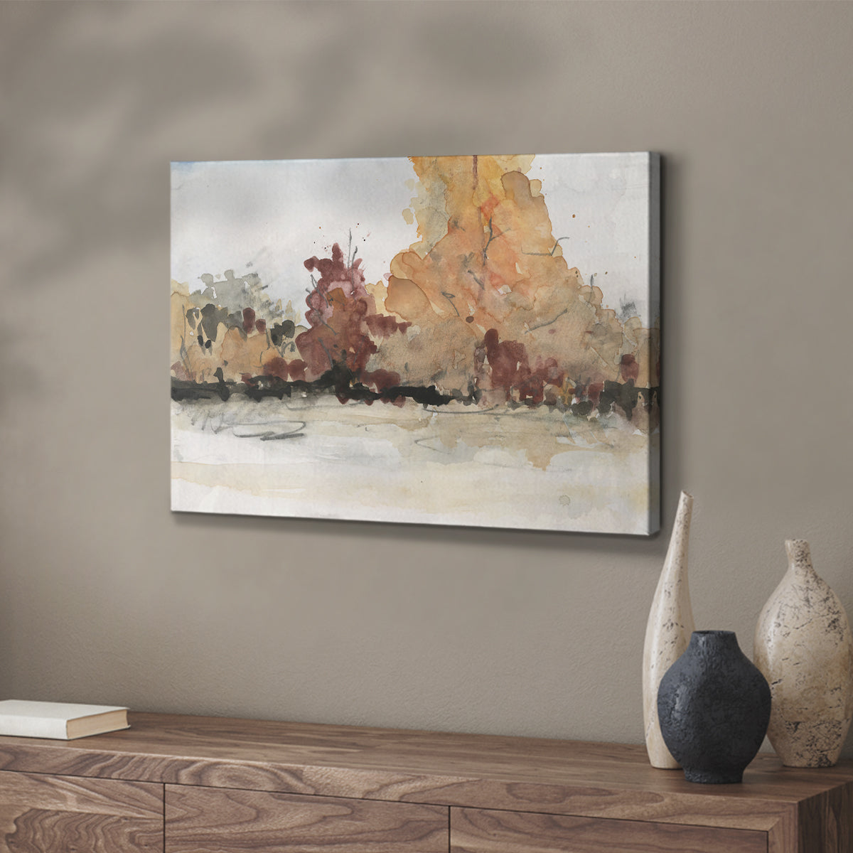 The Autumn View II - Canvas Art Print