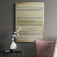 Lines in Neutral I - Modern Framed Canvas Print