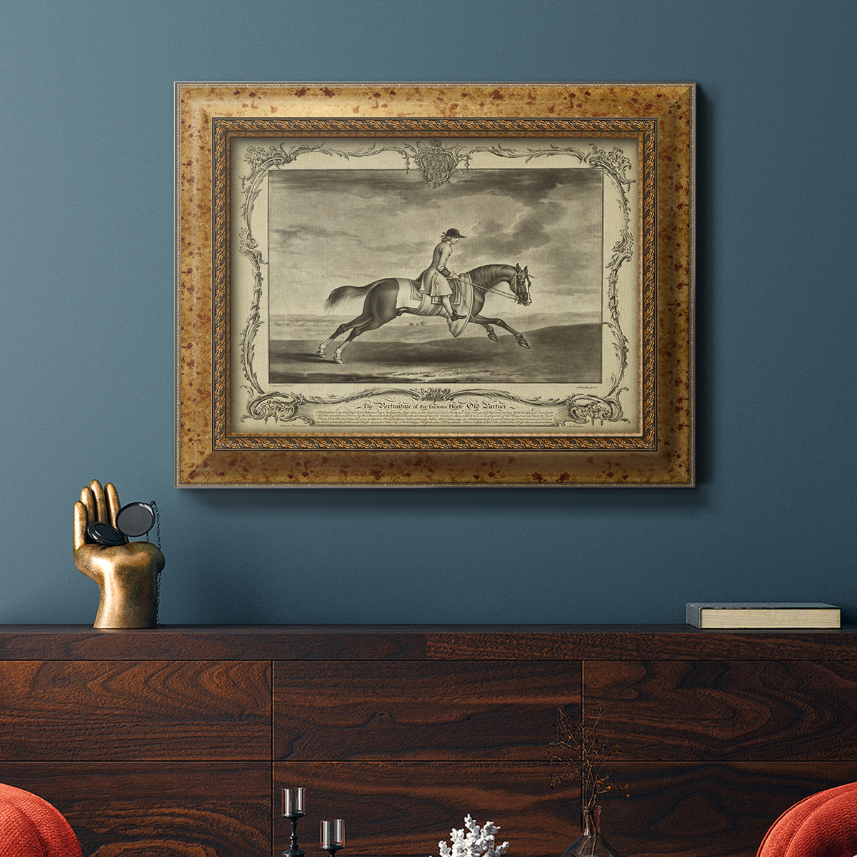 Distinguished Horses I Premium Framed Canvas- Ready to Hang