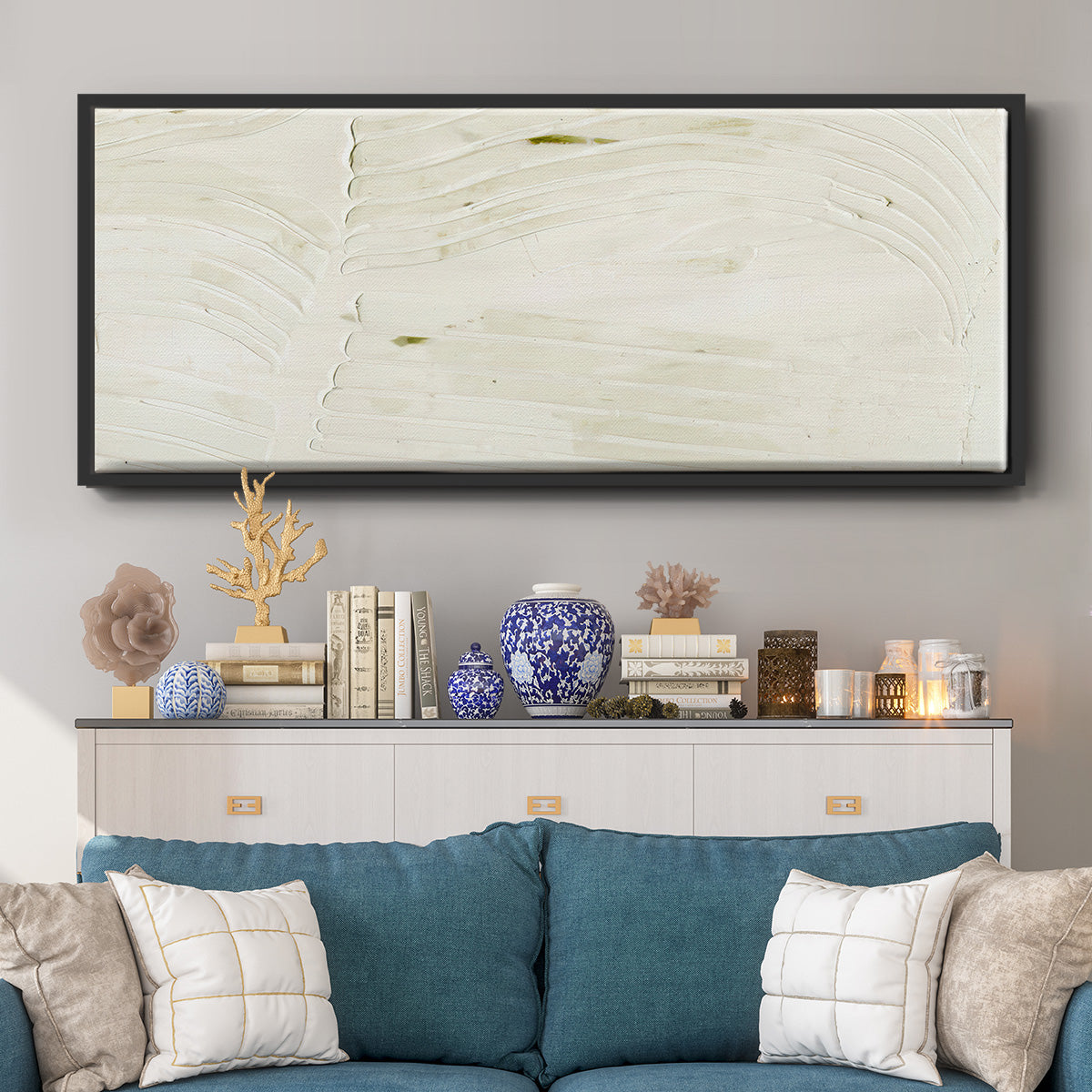 Roll Crossing II - Floater Framed Canvas Print