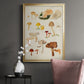 Mushroom Species XII - Modern Framed Canvas Print