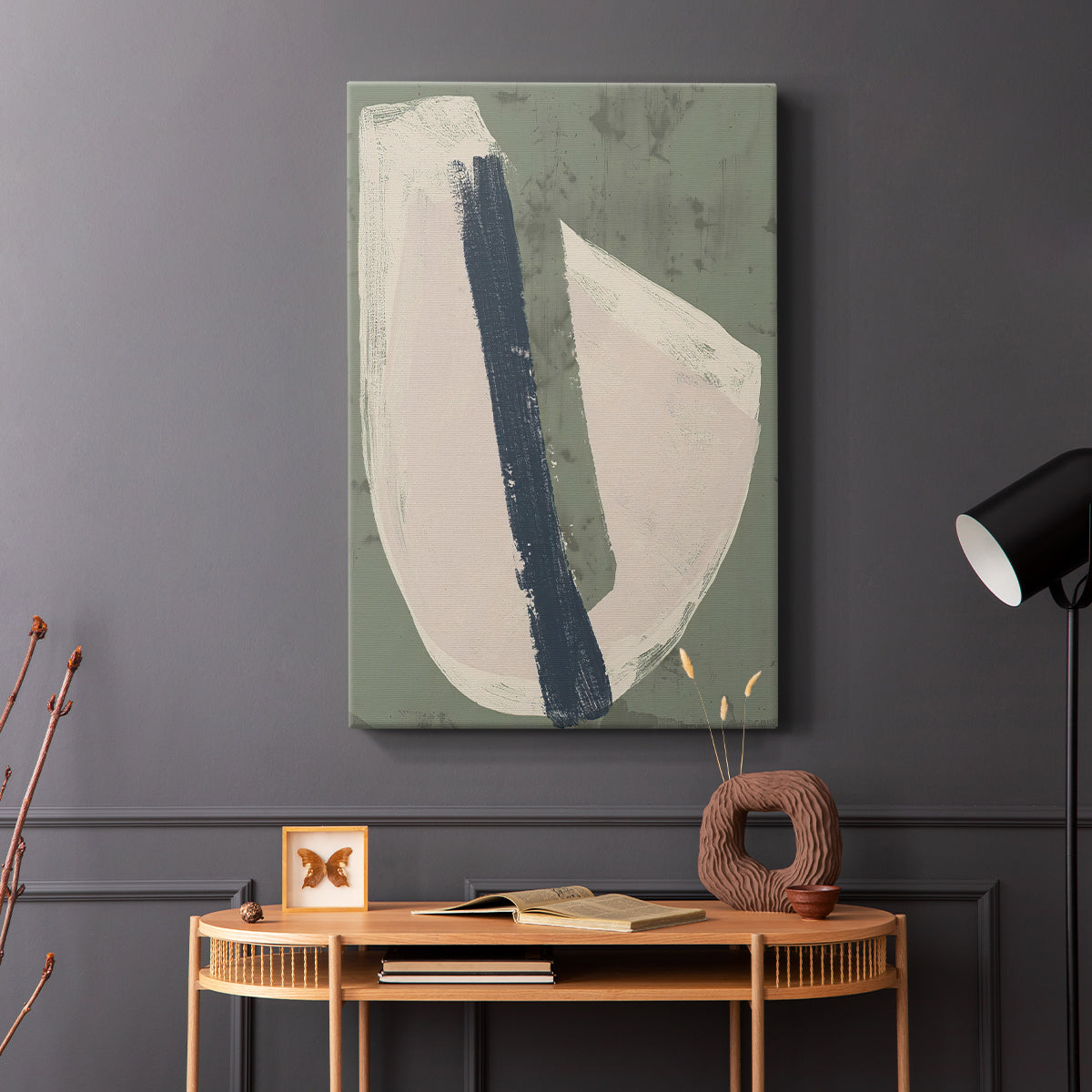 Paper Slice IV - Canvas Art Print